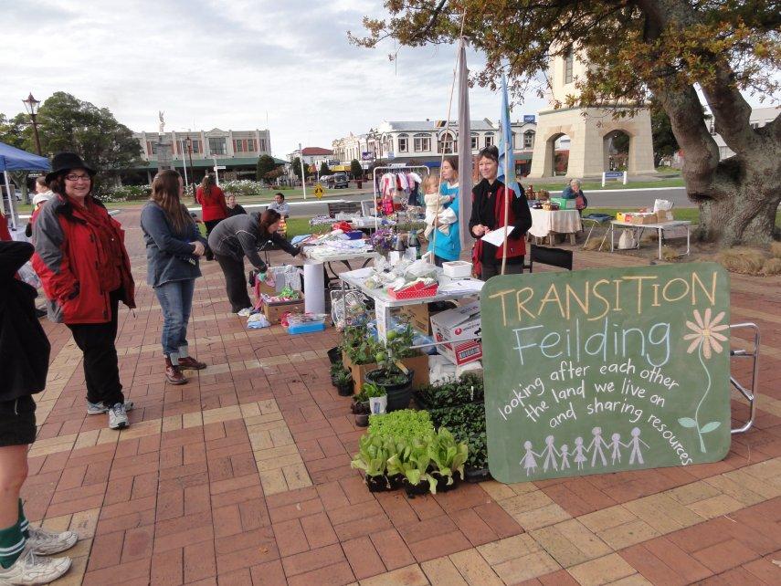 Transition Feilding at the Community Market